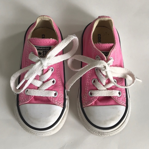 Converse Other - 👫Converse Girls Pink Converse All Star Sneakers